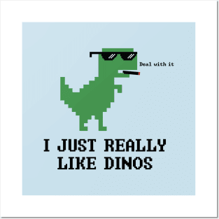 I just really like dinos Posters and Art